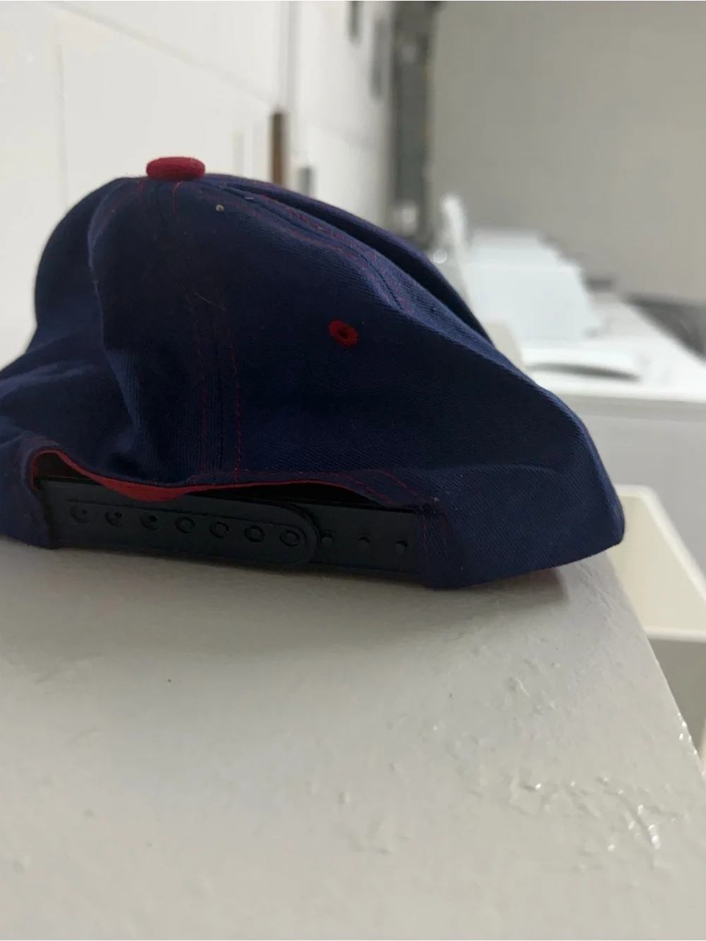 NWOT Discontinued Disney Rock ‘N’ Roller Coaster Navy & Red Youth Baseball Cap